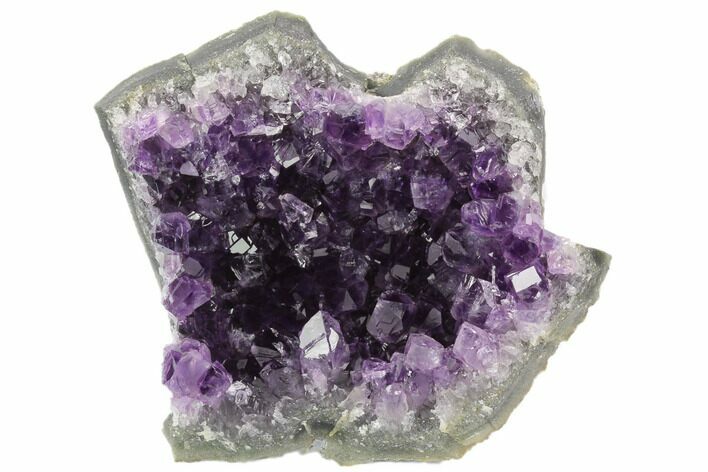 Dark Purple, Amethyst Crystal Cluster - Uruguay #122078